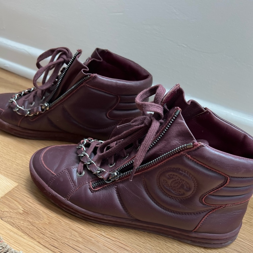 Chanel sneakers size 9.5